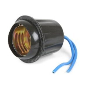 Socket E27 con Rosca y Cordones para la Interperie Epem