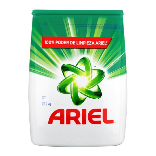 Detergente en Polvo Ariel Regular Bolsa 5 kg. - SERVILIMAG
