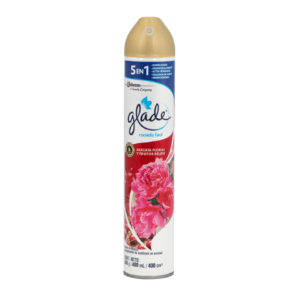 Glade Aromatizante Alegría Floral y Frutos Rojos 270 ml