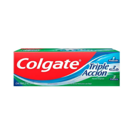 Colgate Crema Triple Acción - Tubo 22ml