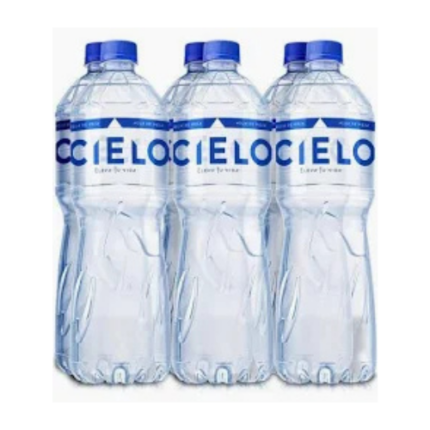 Agua Mineral Cielo Sin Gas 2.5lts Paq. X 6 Botellas