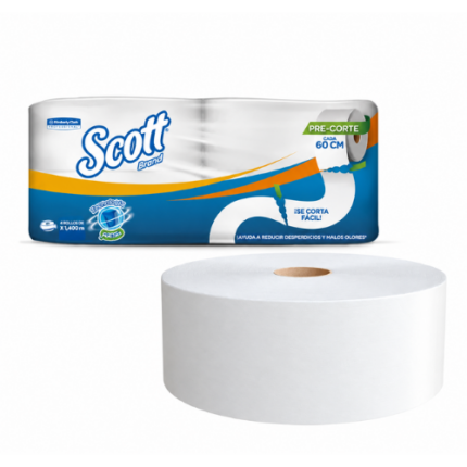 Papel Higiénico Blanco Clasico Scott X 4 Rollos