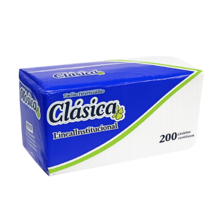 Papel Interfoliado Clasica Blanco x 20 paq.