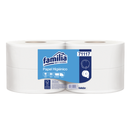 Papel Higiénico Hs Blanco - 71117 / Familia X 4 Roll